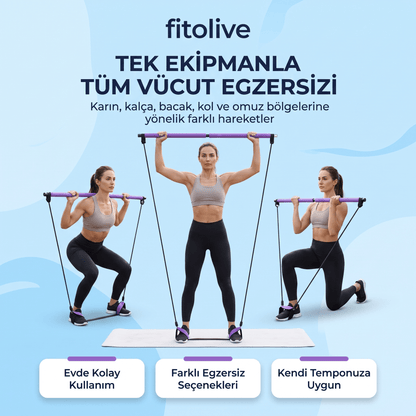 fitolive Pilates Bar Seti