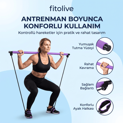 fitolive Pilates Bar Seti