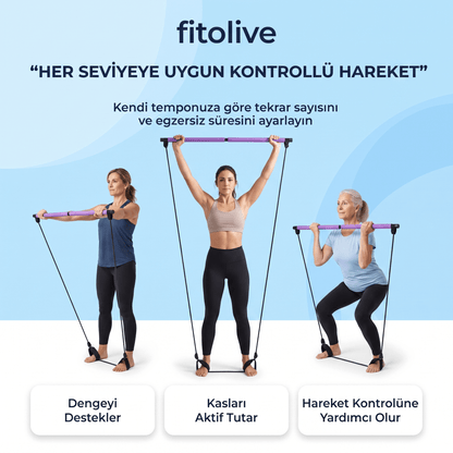 fitolive Pilates Bar Seti