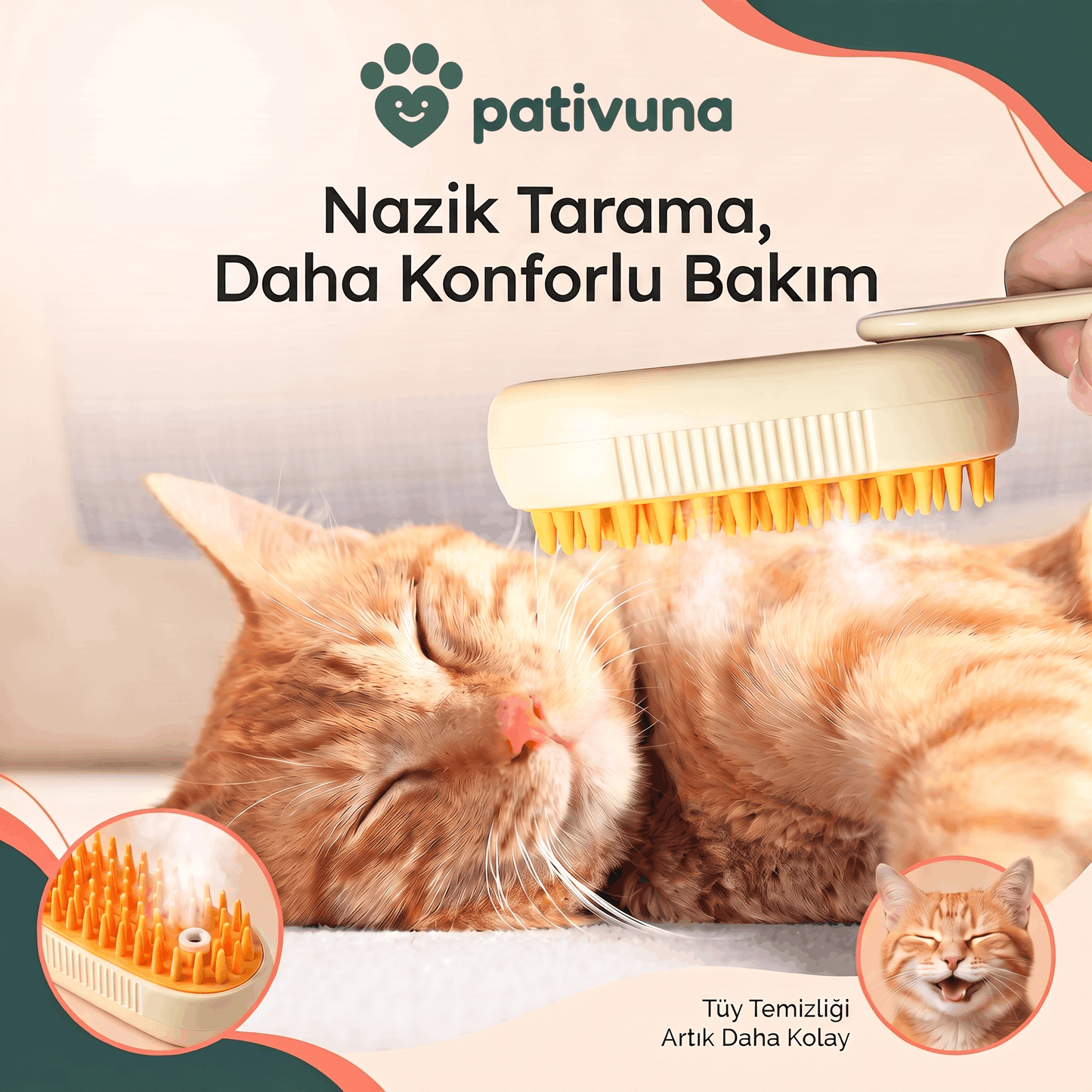 Buharlı Tüy Temizleyici