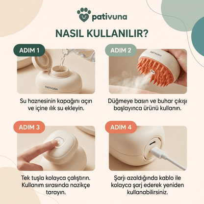 Buharlı Tüy Temizleyici