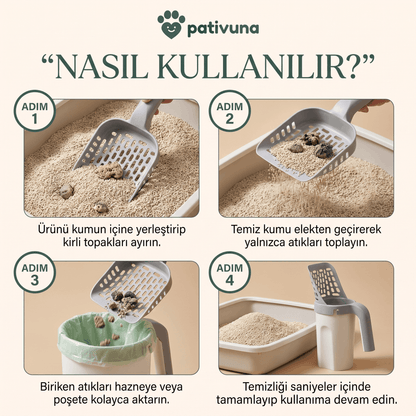 Akıllı Kedi Kum Temizleyicisi
