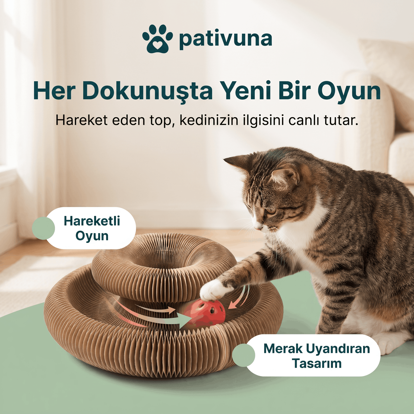 Akıllı Tırmalama ve Oyun Yatağı