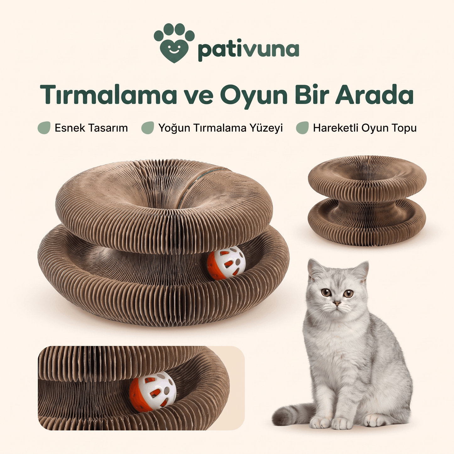 Akıllı Tırmalama ve Oyun Yatağı